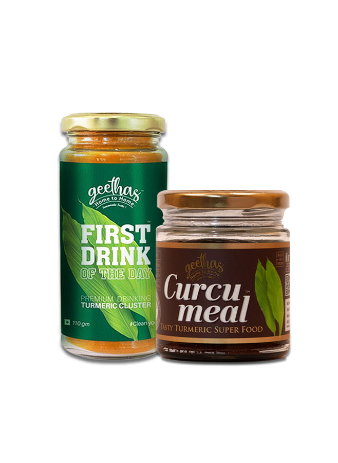 First drink and Curumeal bottles- combo 