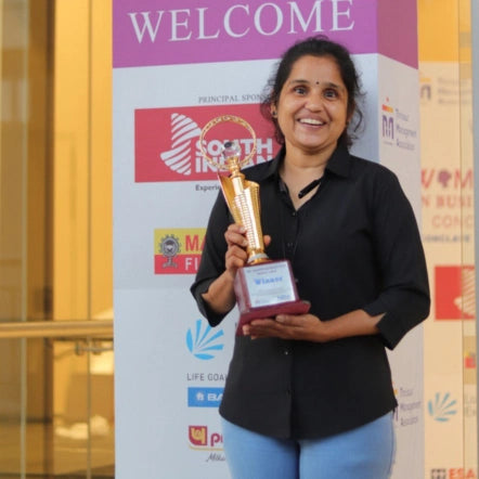 Geetha Salish wins TMA Rocket Pitch Award for Best Woman Entrepreneur in Kerala